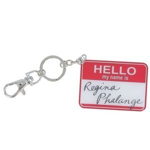 Friends Hello My Name Is Regina Phalange Keyring Television Series NWT